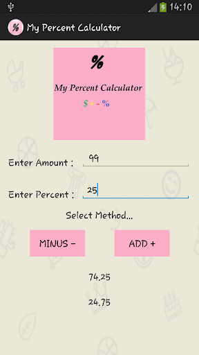 【免費工具App】Percent Calculator, My-APP點子