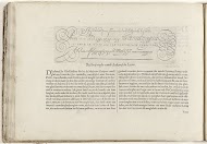 Schrijfvoorbeeld van de Spaensche Lettera Bastarde en het begin van de beschrijving over de Italiaanse handen