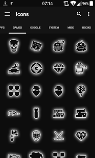 How to get Neon-W Icon Pack 1.3 unlimited apk for android