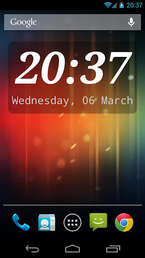 وايدقت اندرويد روعة DIGI Clock Widget Plus v1.18.2