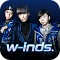 w-inds. Official App logo