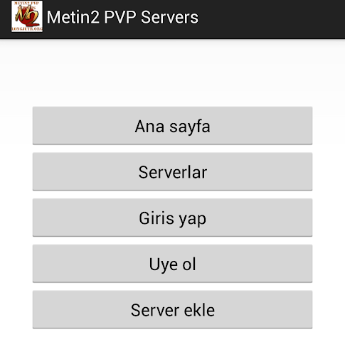 Metin2 PVP Serverlar ONLINE