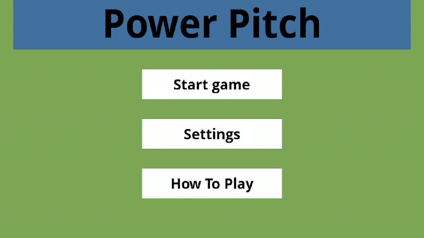 Power Pitch Screen 1