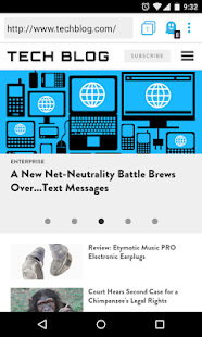 Ghostery Privacy Browser - screenshot thumbnail