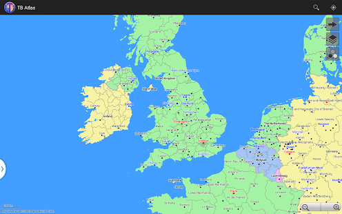 TB Offline World Map Atlas