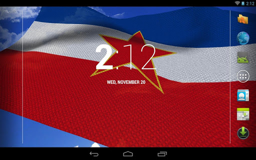 【免費個人化App】SFRY Flag Live Wallpaper-APP點子