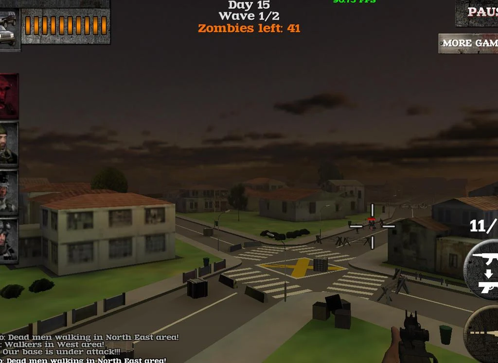 Aumento dos mortos vivos 3D - screenshot