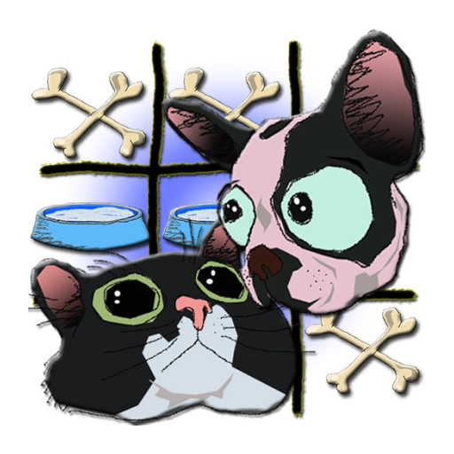 Tic Tac Toe Dogs vs Cats LOGO-APP點子