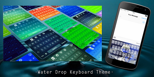 Water Drop Keyboard Theme