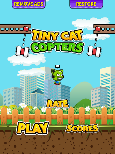 【免費街機App】Tiny Cat Copters-APP點子