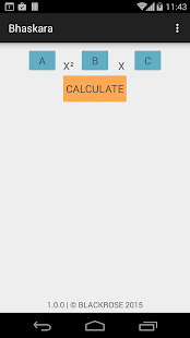 Free Bhaskara Calculator V3 APK