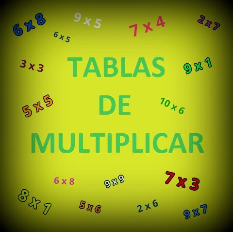 Tablas de multiplicar