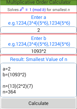 【免費教育App】Multiplicative Order Calc-APP點子