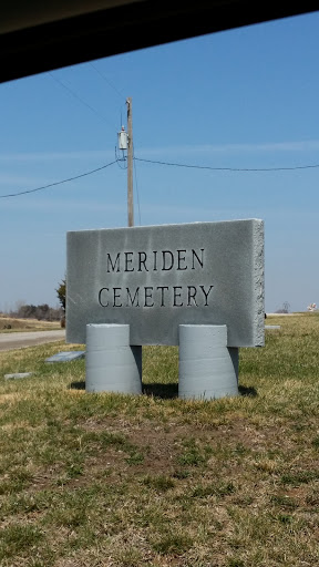 Meriden Cemetery SW Sign