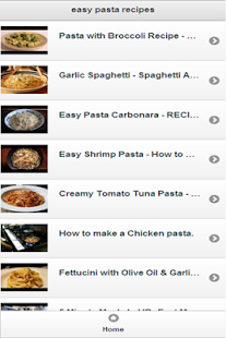 easy pasta recipes