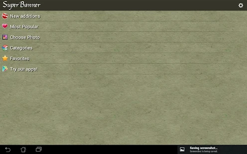 SuperBanner Full - screenshot thumbnail