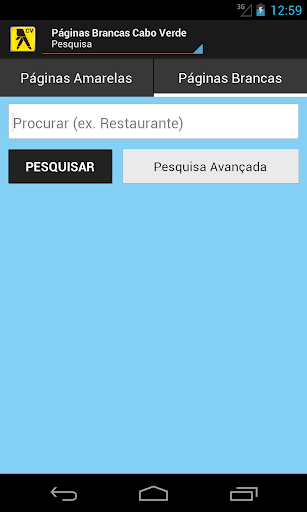 【免費商業App】Páginas Amarelas de Cabo Verde-APP點子