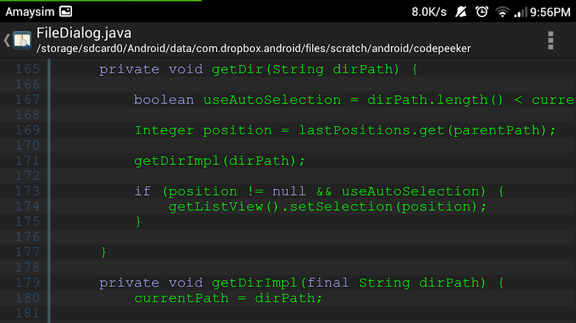 Code Peeker Pro: Source Reader Screen 3