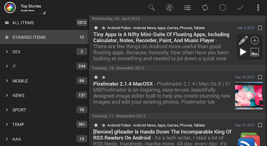 Tiny Tiny RSS | News+ screenshot 12