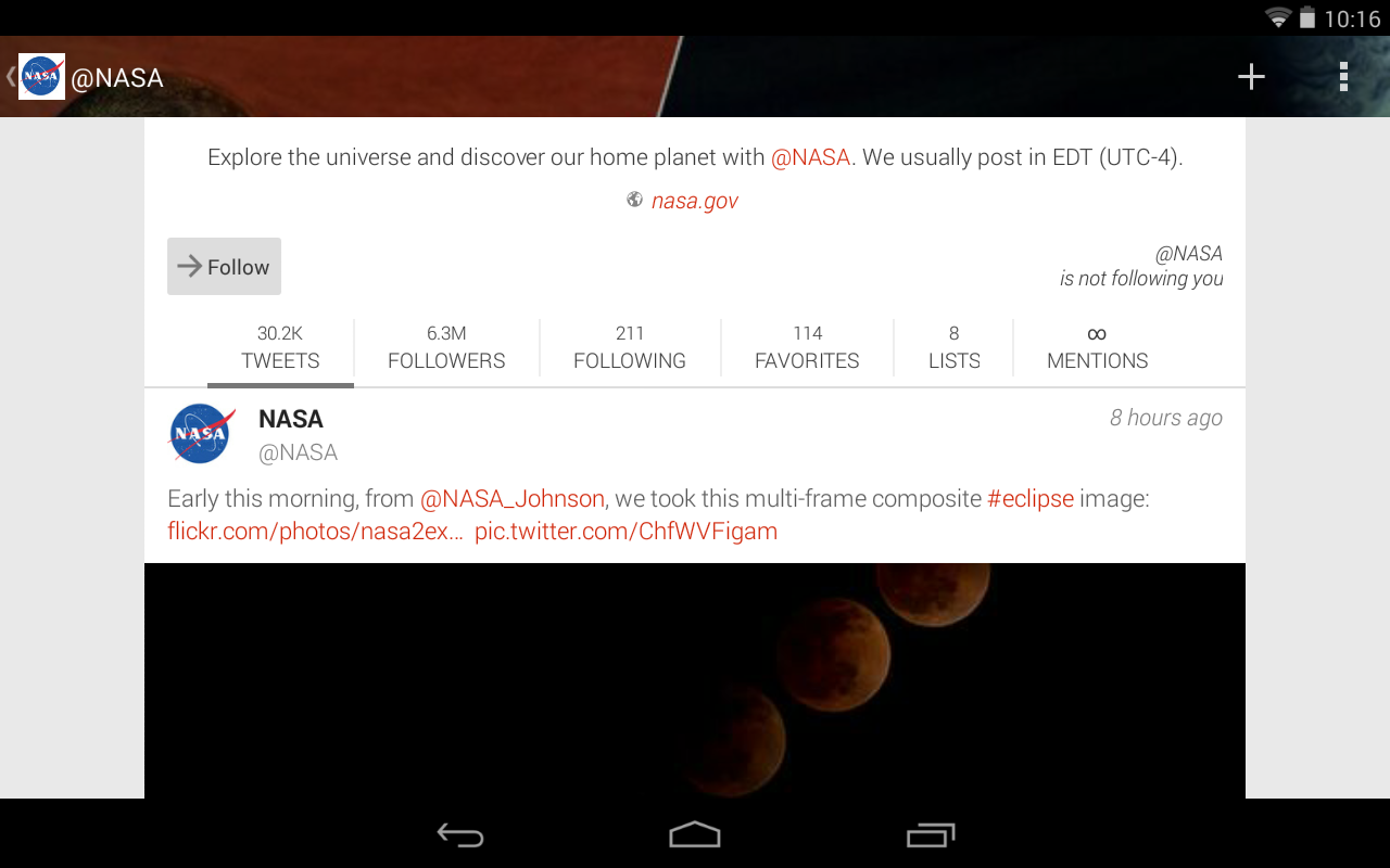 Fenix for Twitter - screenshot