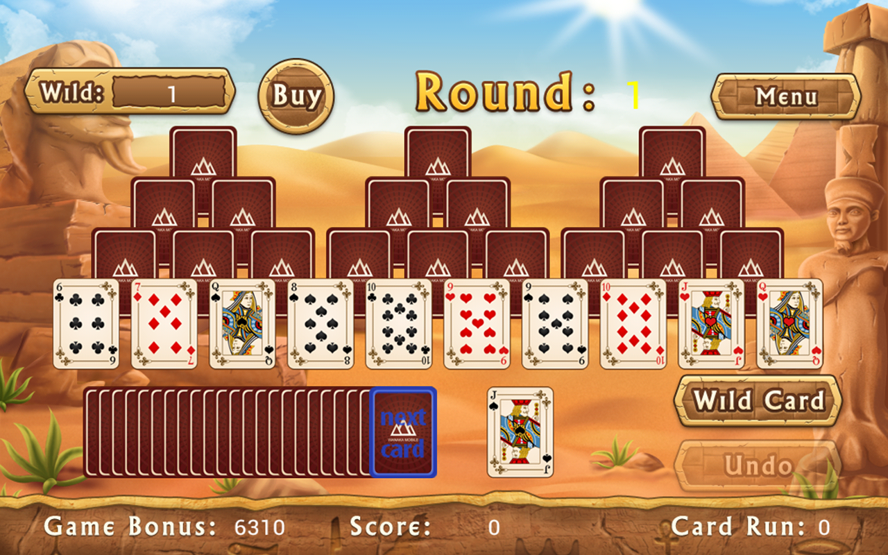 Download and Play Pyramid Solitaire Now!