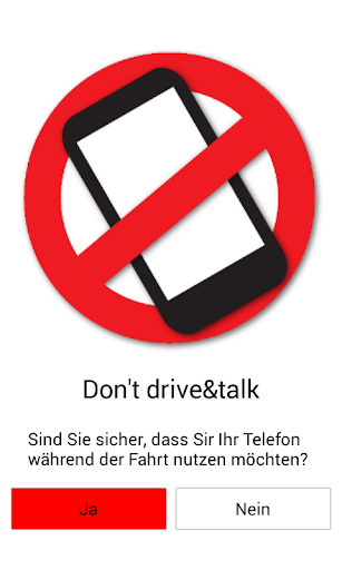 Don't Drive Talk