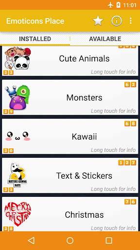 Chats Emoticons Pack Support