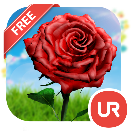 UR 3D Tulip Rose Live Theme 個人化 App LOGO-APP開箱王