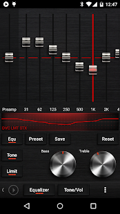 download Skin for Poweramp Dark Metal free