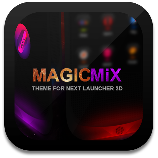 Next Launcher Theme MagicMix LOGO-APP點子