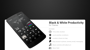 Dark Pro UI Theme APK 屏幕截图图片 #1