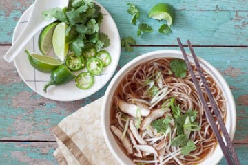 Spicy Shiitake Pho
