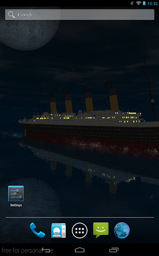 Titanic 3D Live Wallpaper