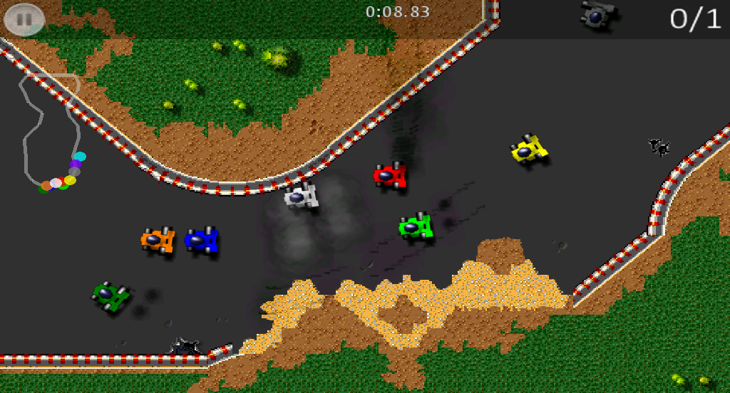 Android top down racing game