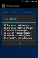 BMI Calculator APK تصویر نماگرفت #3