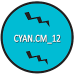 CM12/RR/LS Cyan theme Apk