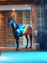 Rainbow Horse Statue 