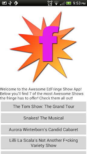 免費下載娛樂APP|Awesome EdFringe Shows app開箱文|APP開箱王