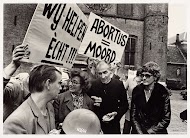 Protest tegen legalisering abortus