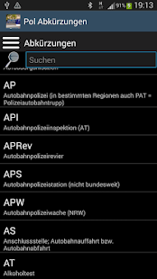 Lastest Polizei Abkürzungen APK for Android