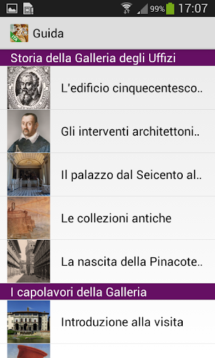 【免費旅遊App】Galleria degli Uffizi Italiano-APP點子