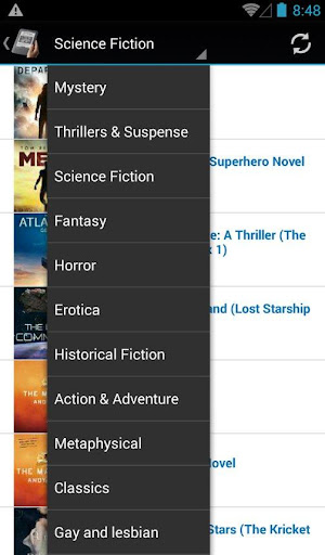 【免費書籍App】Kindle best sellers in fiction-APP點子