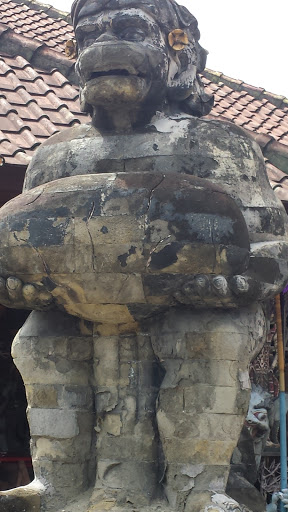 Giant Man with a Stone