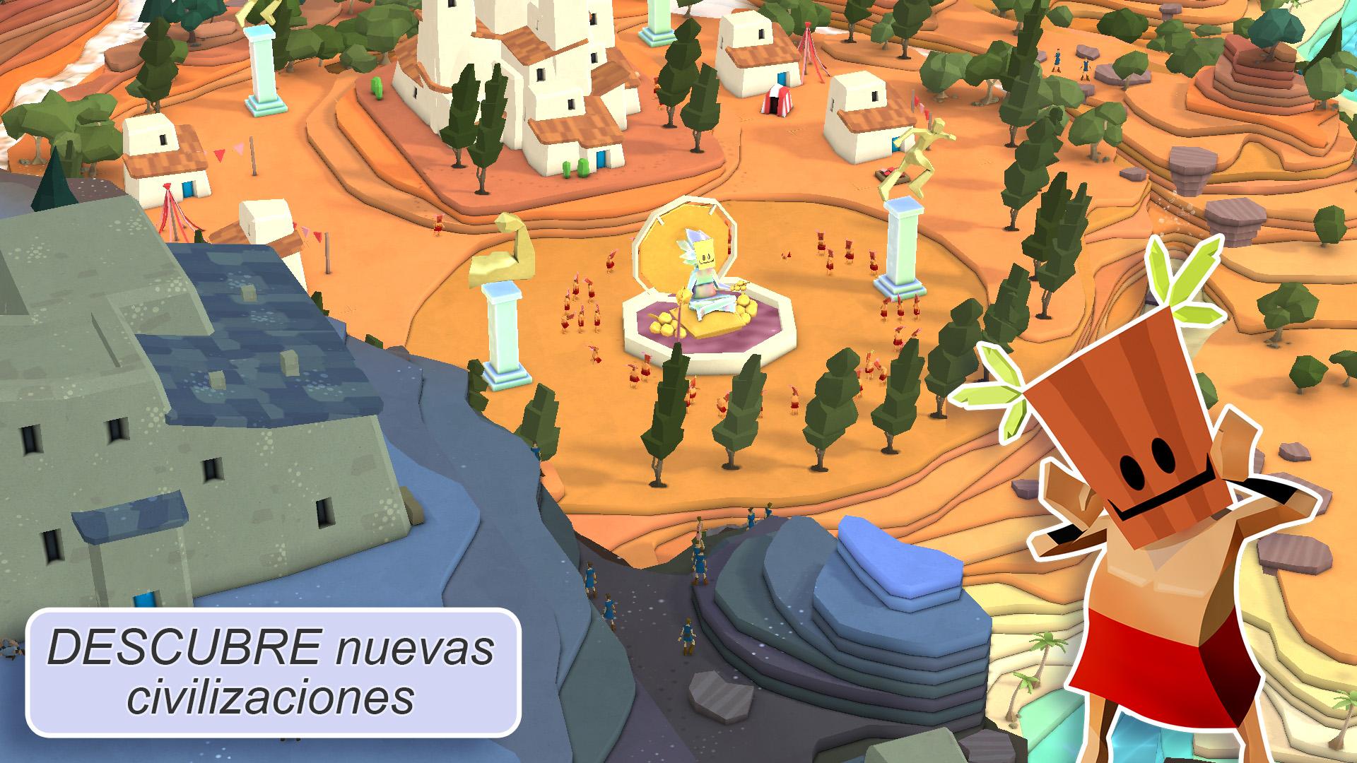 Android application Godus screenshort