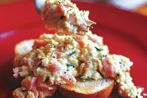 Shirred Eggs with Smoked Salmon