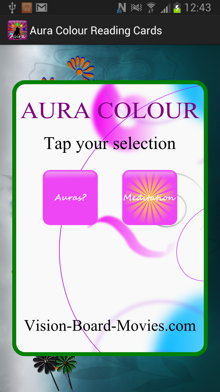 Aura Colour Reading Cards Screen 3