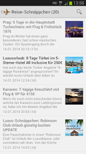 Reisetiger Reiseschnäppchen Screenshots 0