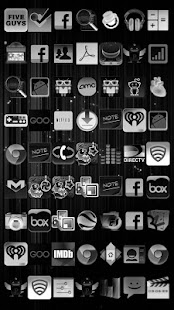 How to install Black & White Icon THEME★PAID★ 0.1.1 unlimited apk for android