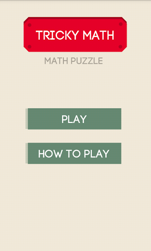 Math Tricky Puzzle