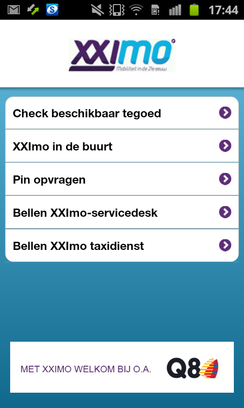 XXImo BE Screen 3